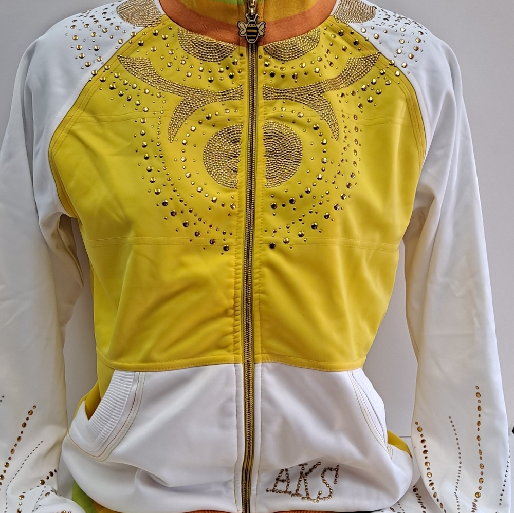 AKDMKS New York city color yellow size S